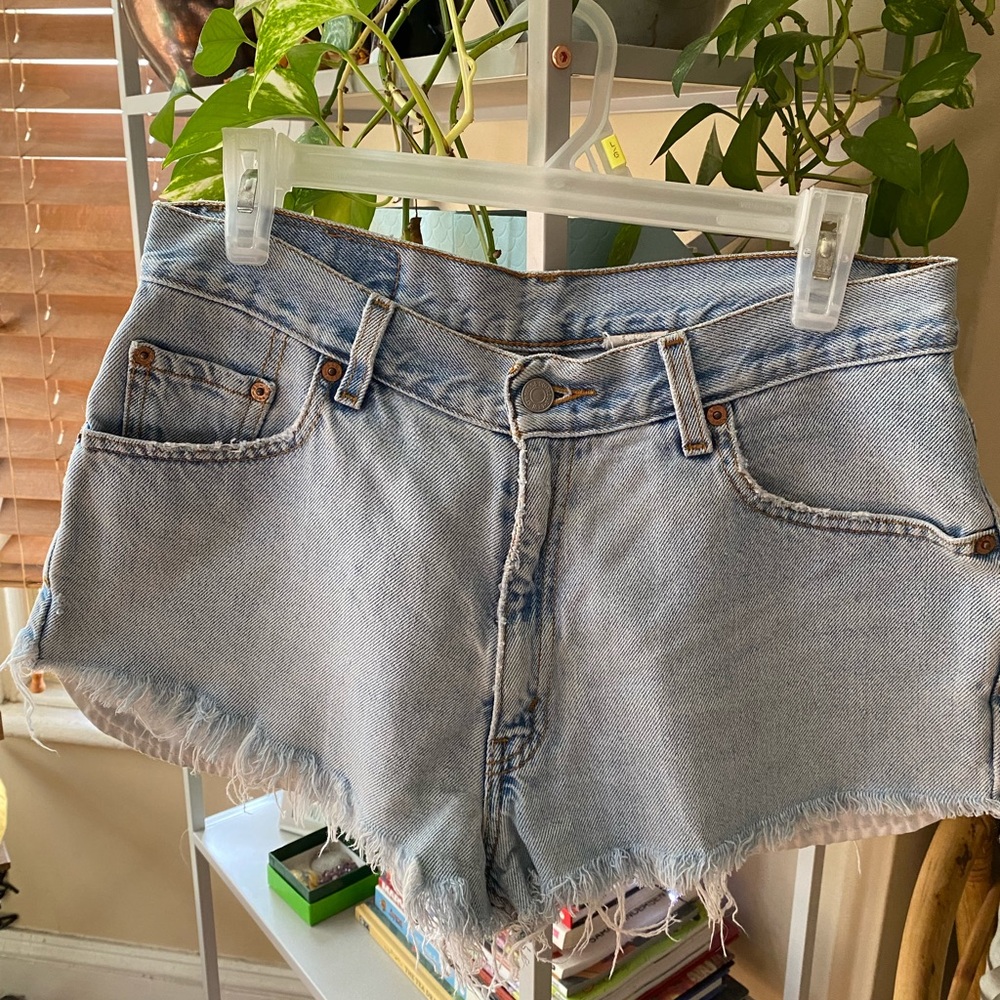 COPY - Vintage Levi’s red tag cutoff shorts